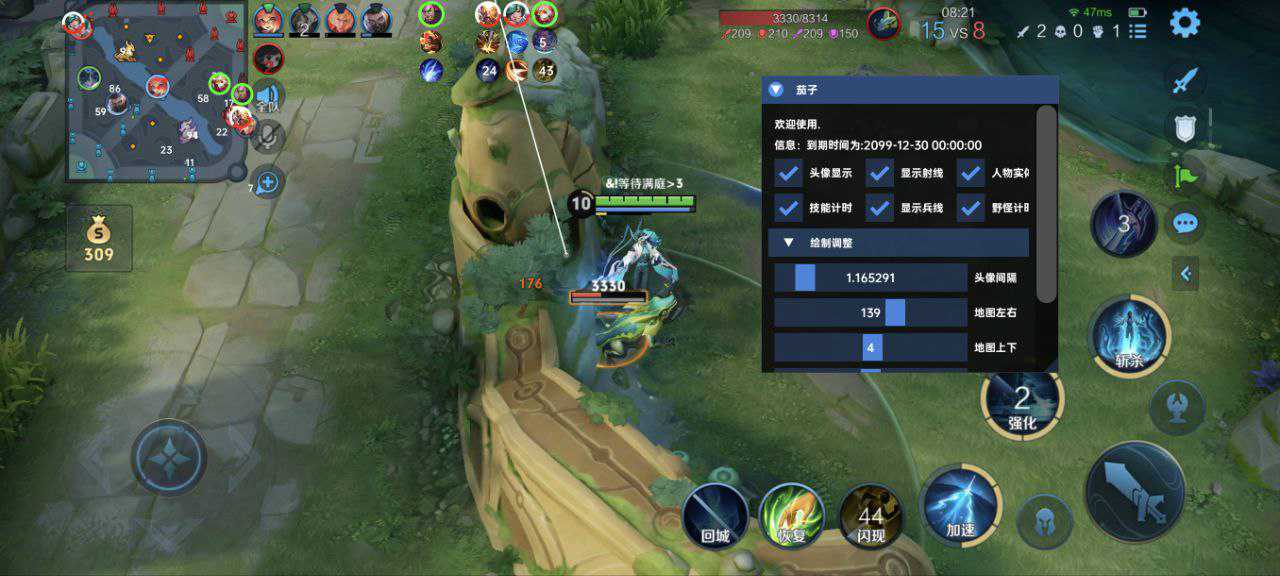 王者荣耀星界辅助科技